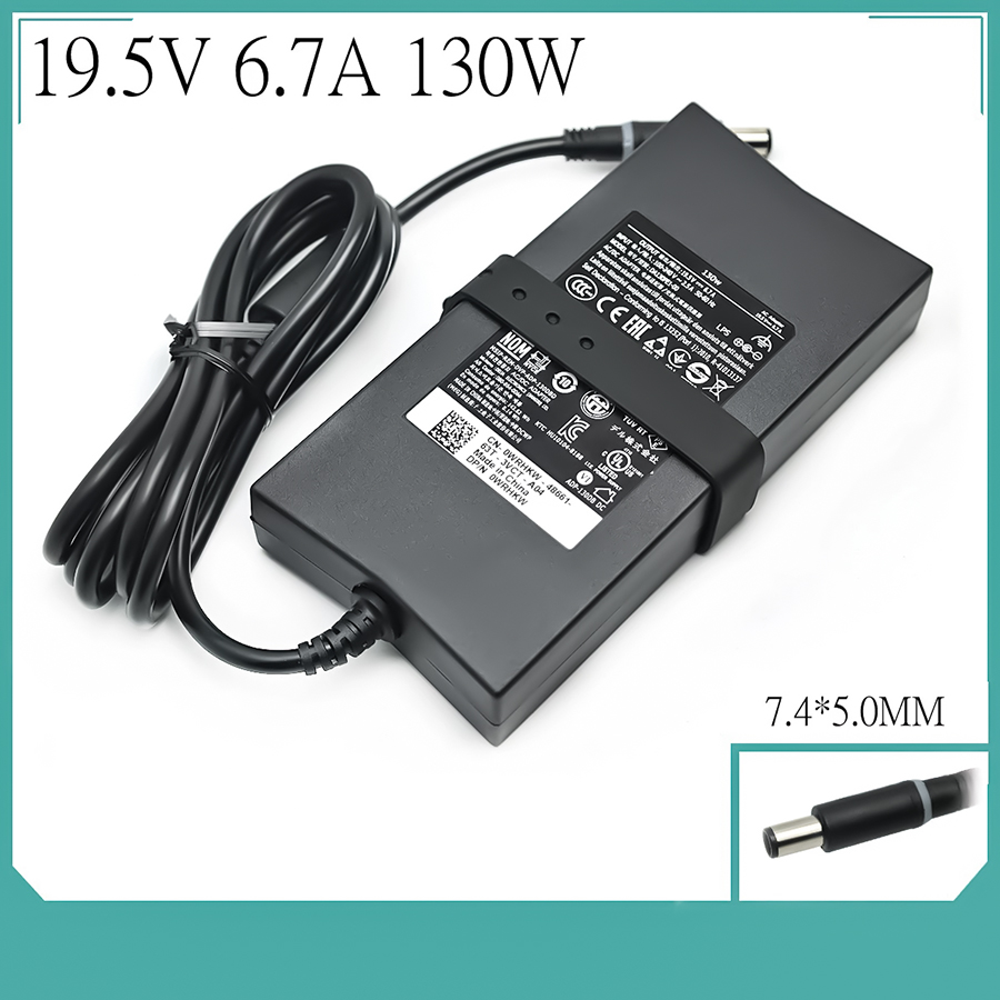 19.5V 6.7A 130W AC Laptop Adapter Charger For Dell Inspiron 15 5576 5577 7557 7559 7566 7567 17R N7110 XPS Gen 2 PA-4E P60F002