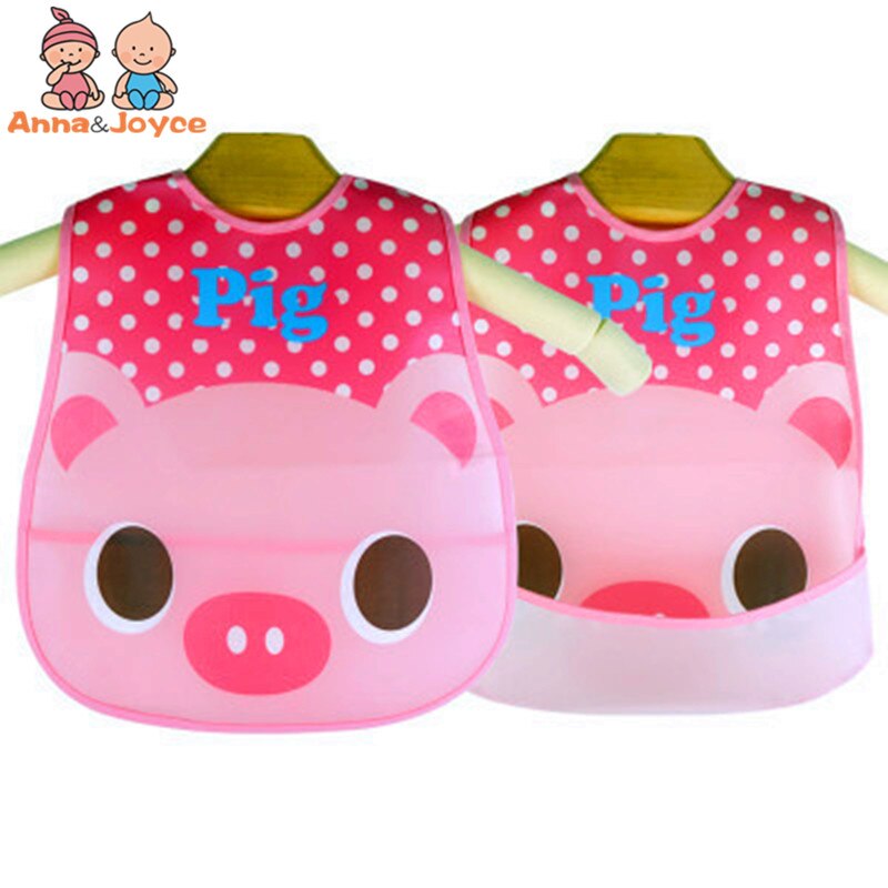 30 pz/lotto all'ingrosso! Bavaglini per bambini impermeabile elefante cartone animato bavaglini per bambini marchio abbigliamento asciugamano accessori per bambini