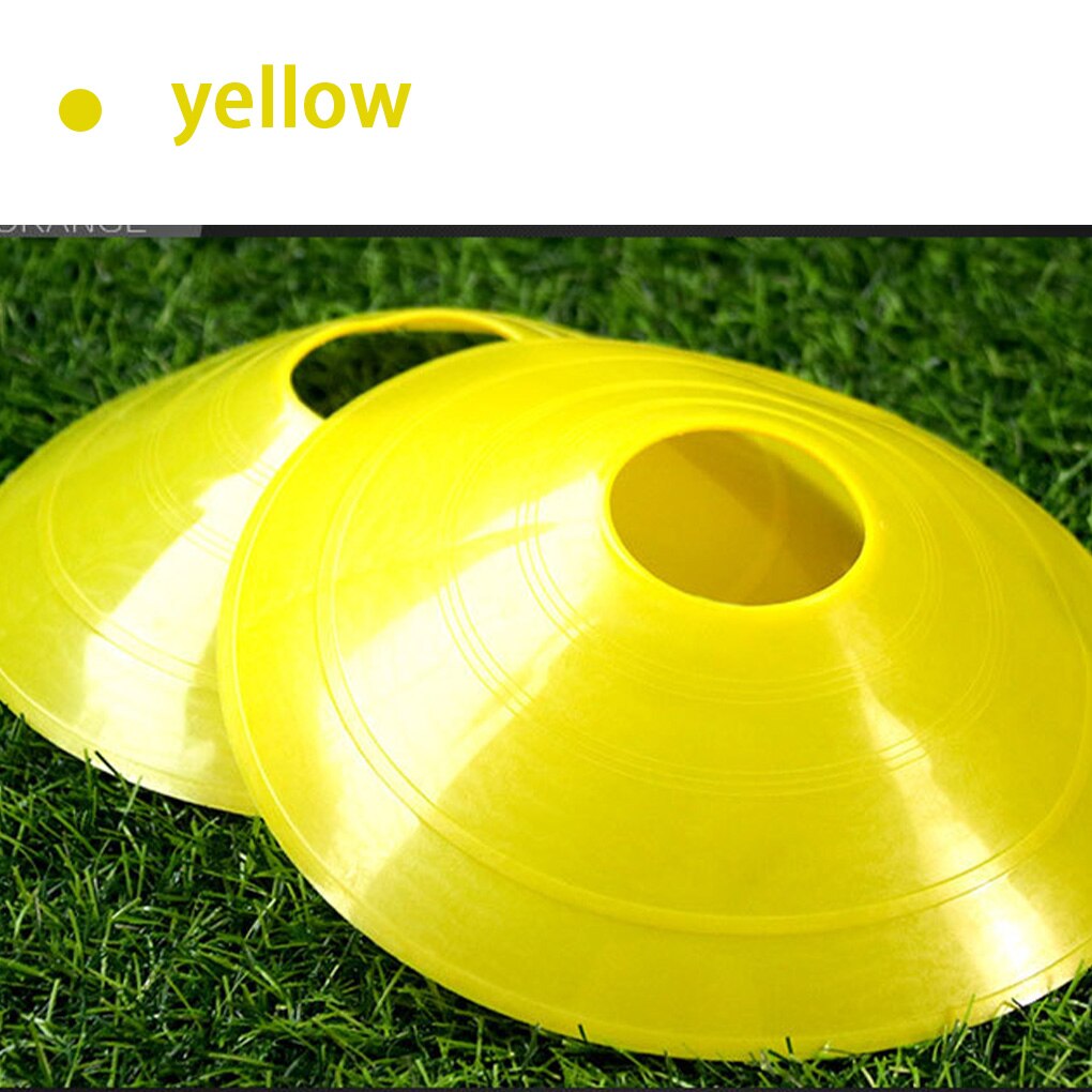 15 -teiliges set mit 19cm fußballtrainings-sportkegeln, markierungsscheiben, fußball-unterhaltungs-sportzubehör