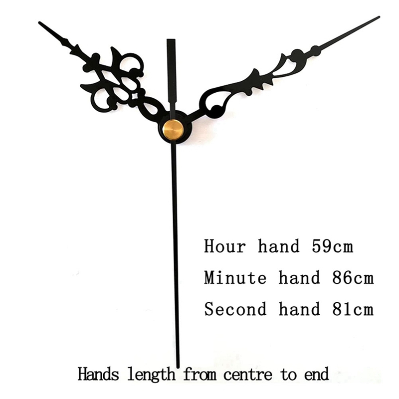 Quartz Pendulum Clock Movement With Black Hands,With Music Box Speaker,Battery Operated,Melody Mechanism For DIY Clock