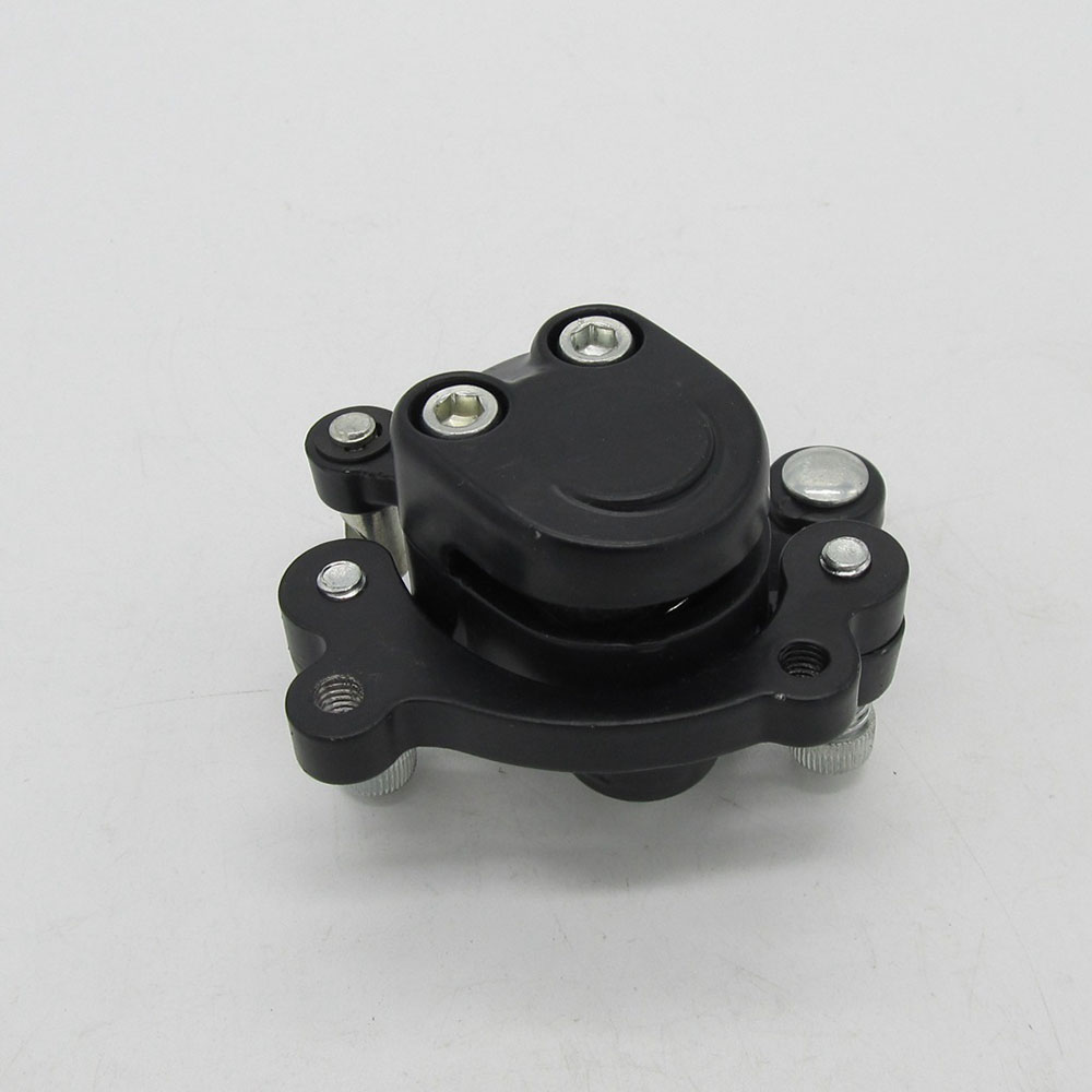 Pinza de freno de disco delantera ATV para motocicleta, para bicicleta de bolsillo de 2 tiempos, freno mecánico pequeño de cuatro ruedas