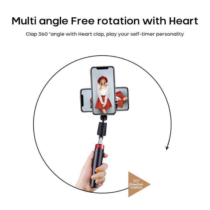 Y9 Y11 3 In 1 Draadloze Bluetooth Selfie Stick Opvouwbare Statief Uitbreidbaar Monopod Met Afstandsbediening Voor Iphone Android