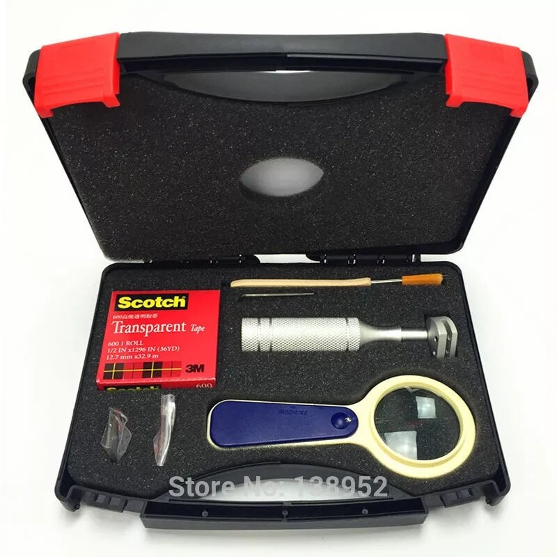 QFH Cross cutter Adhesion Tester Cross-Cut Tester Kit including 1mm/2mm blades