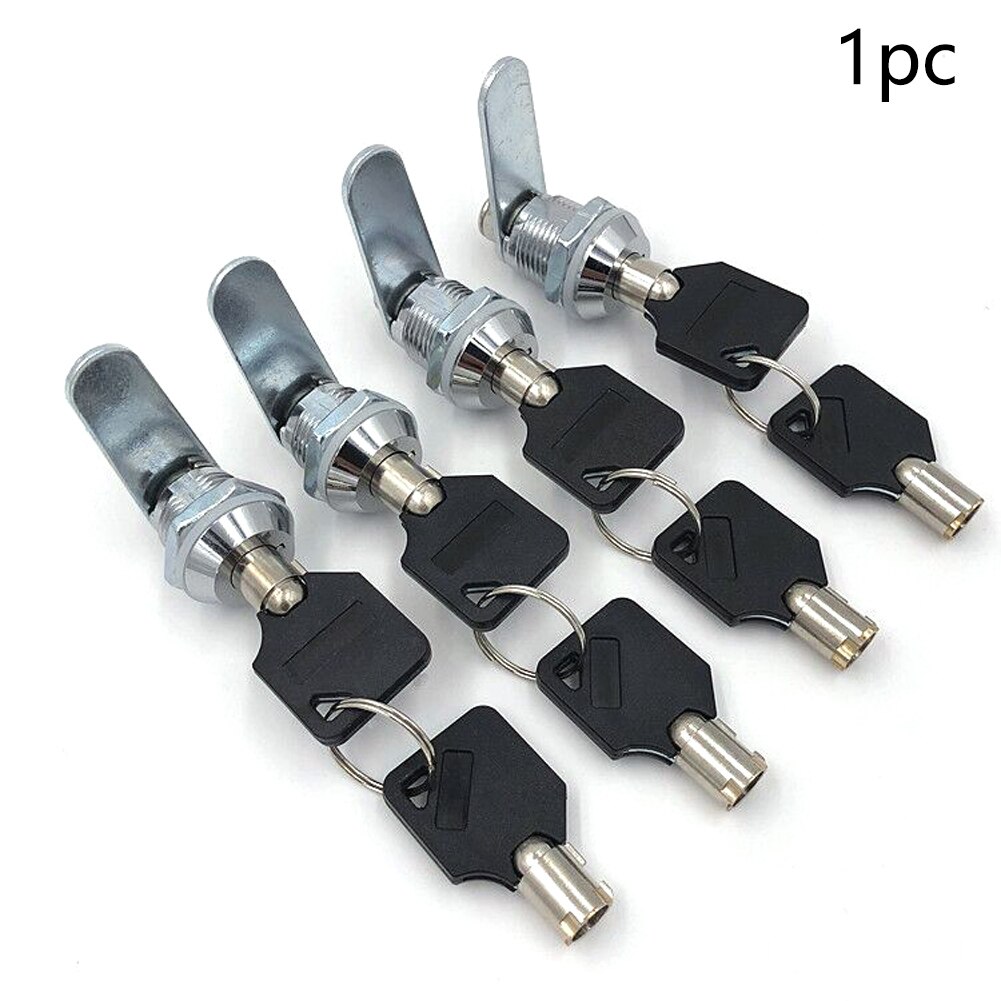 Cabinet Door Furniture With 2 Keys Padlock Home Hardware Security Zinc Alloy Drawer Mail Box Cylinder Cupboard Cam Lock Locker