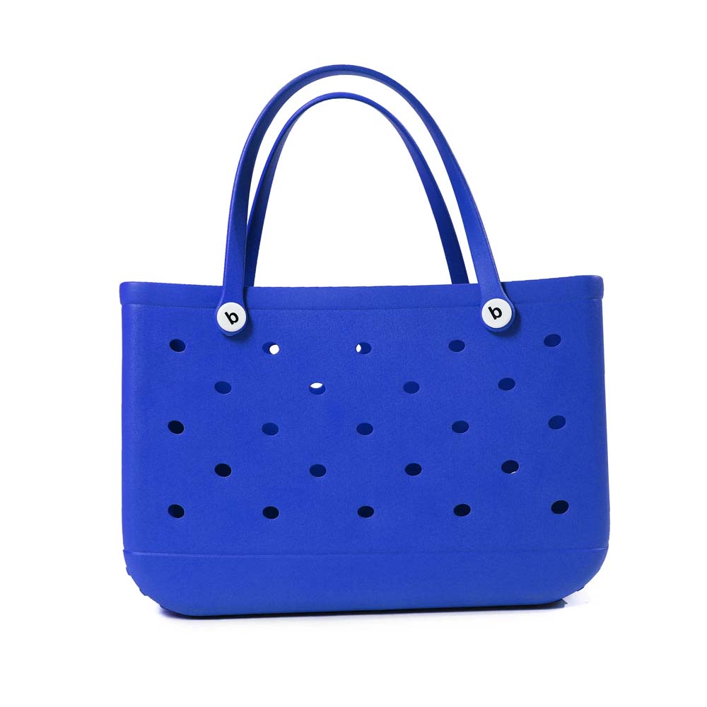 Große Moor-Taschen für Damen, Tragetasche, EVA-Sommer-Strandtasche, große Kapazität, Reisetaschen für Höhle Strand, Stiefel, Schwimmbad, Strand-Tragetaschen: Blau