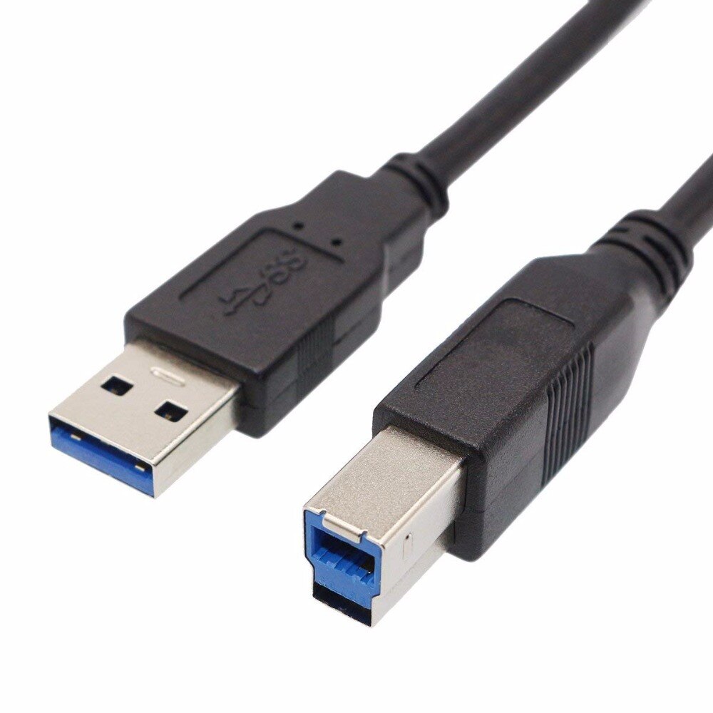 USB Printer Cable USB 3.0 Type A Male to B Male AM to BM Scanner Cable 50CM