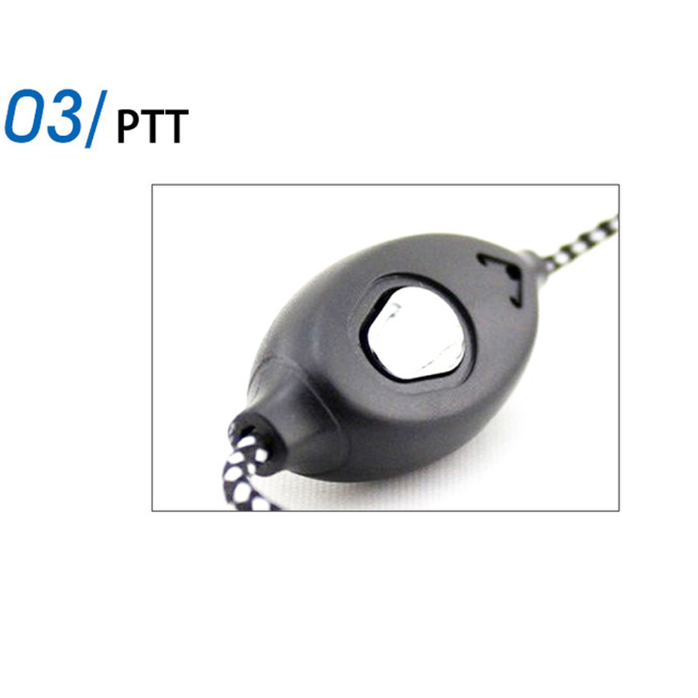 Zuverlässige stricken kabel kopfhörer K stecker 2 pins für Kenwood Baofeng 888 s uv5r uv82 TYT Wouxun Puxing Quansheng etc walkie talkie