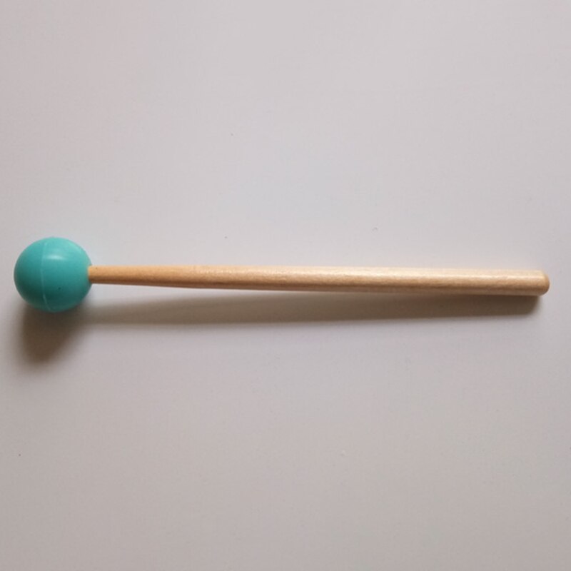 2 stuks zachte rubberen stokjes met houten handvat, geschikt voor klokkenspel, xylofoon en andere muziekinstrumenten zoals de glockenspiel, xylofoon en klokkenspel.