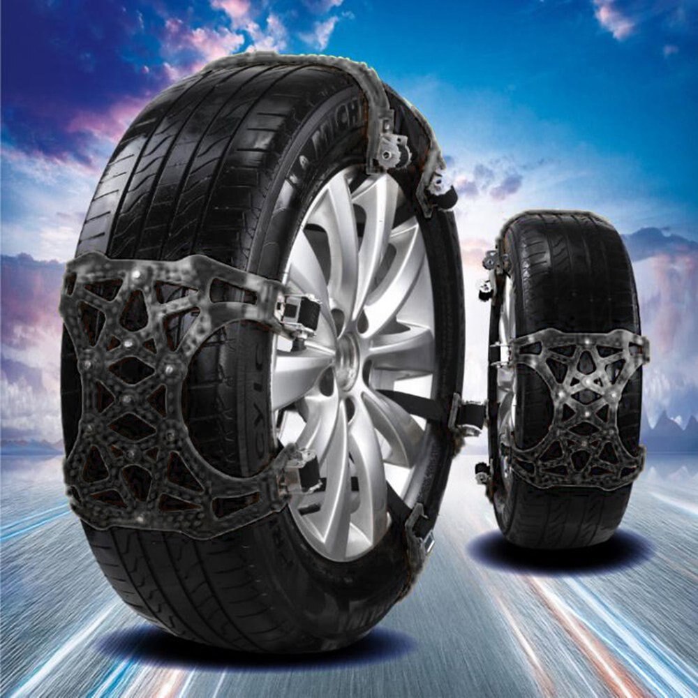 Trwały samochód łańcuch przeciwpoślizgowy śnieg łańcuch błotny zagęszczony wykwintny antypoślizgowy pasek opona samochowodwa z łopata robić śniegu rękawice