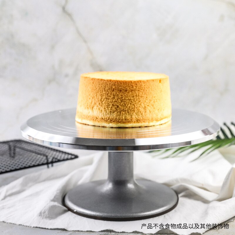 8-12 Inch High Cake Turntable Platform Aluminum Alloy Rotating Baking Stand Decorating Tools Mould Scale Maker Dessert