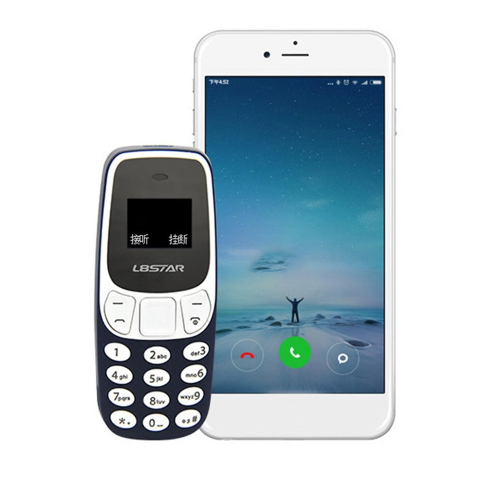 Mini Duim Draagbare Micro Mobiele Telefoon Kleine Smart Wireless Gsm Dual Sim BM70 MP3 Speler Fm Multi-Taal Wijzerplaat gesprekken