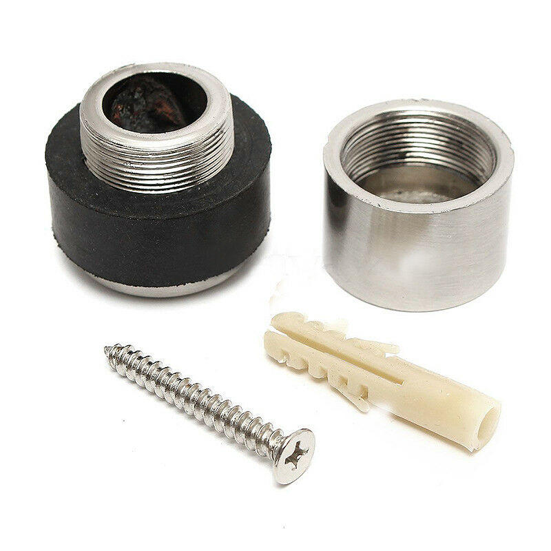 Pop Door Stop Stainless Steel Rubber Buffer Doorstop Floor Mounted Door Stopper Anti-collision