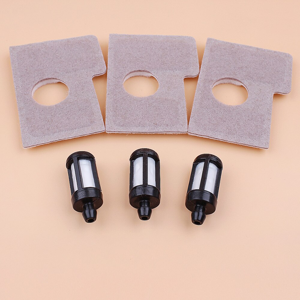Kit de reparación de filtro de aire de doble capa para Stihl MS180 MS 180 C MS170 018 017 motosierras de Gas piezas de repuesto 11301240800
