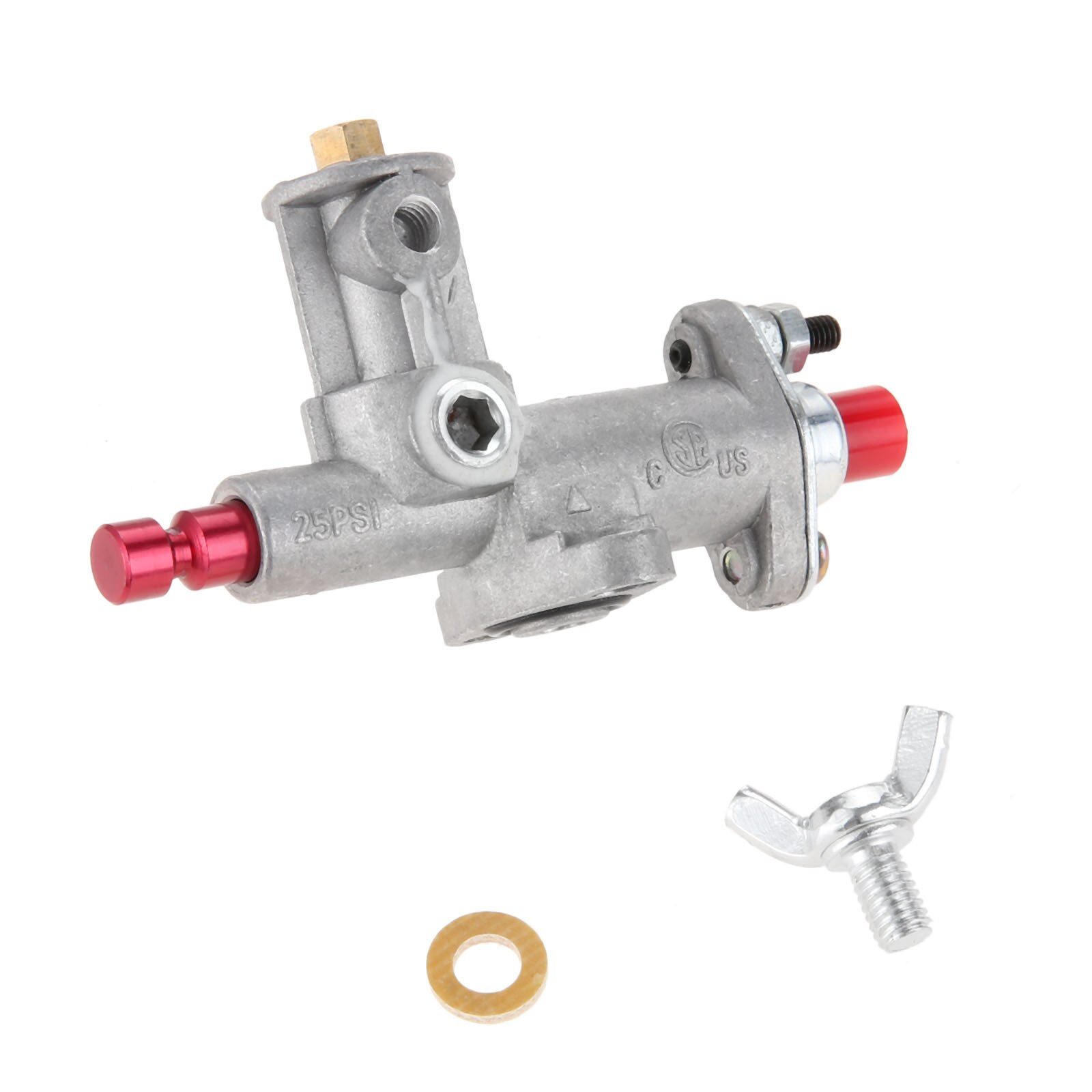 Low Working Pressure Main Gas Control Safety Valve kit fits for Propane Gas Radiant Tank Top Heater Burner 1/2 PSI 65mbar Stove