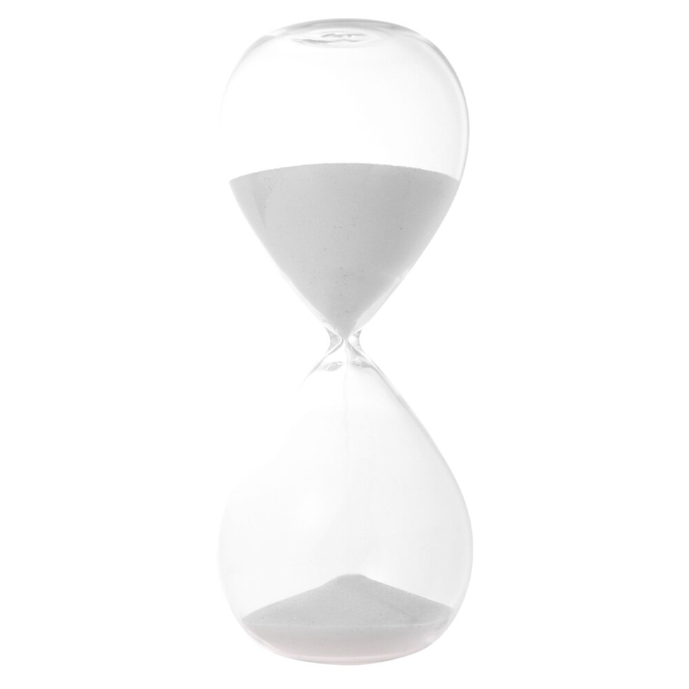 Sand Clock Timer Transparent Glass Sand Clock Modern Sand Clock Timer Sand Clock (Champagne)