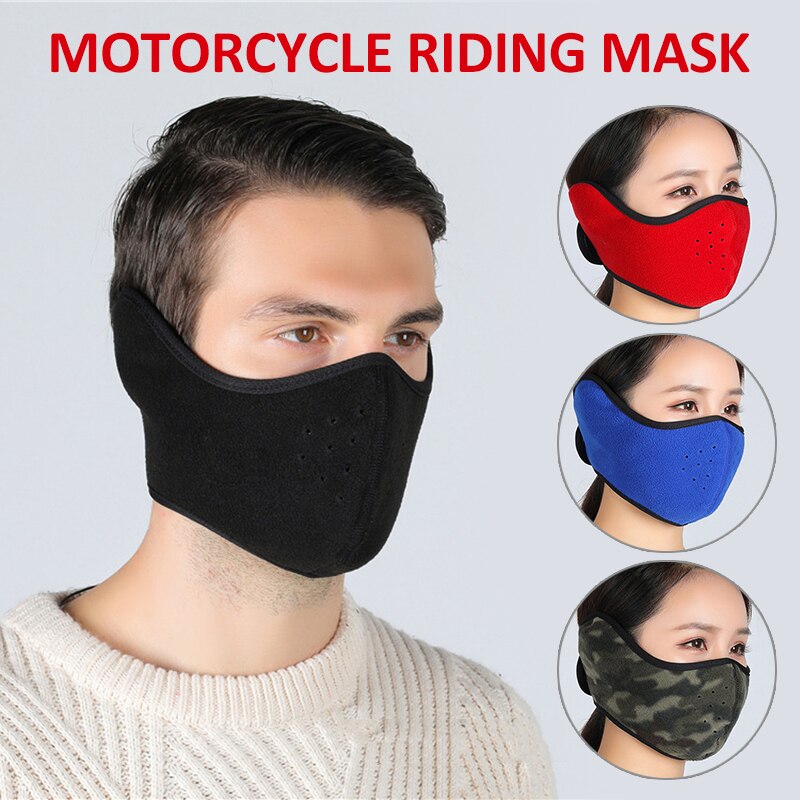 Motorcycle Riding Mask Windproof Hood Dust-proof Splash Proof Mask Outdoor Cycling Mask Motorcycle Accessories