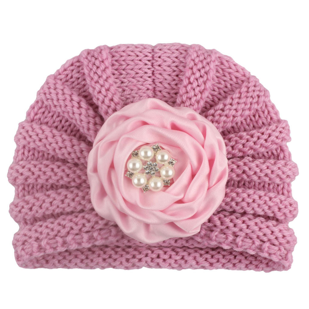 Baby Jongen Meisje hoed Warm Haak Knit Geknoopt Hoed Beanie Cap Europese en Amerikaanse Modellen warme herfst L1212