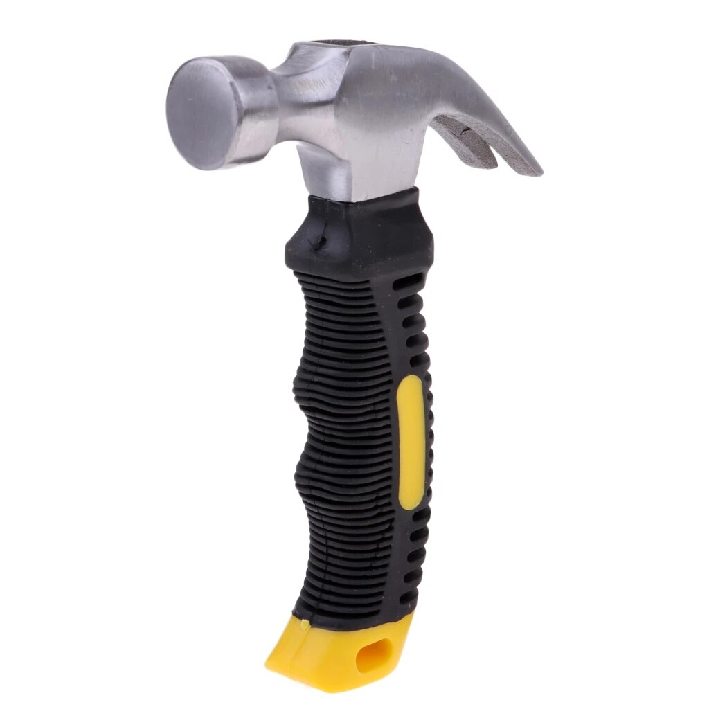 Geplastificeerd Handvat Klauw Hamer Huishouden Kleine Nail Houtbewerking Handje: Default Title