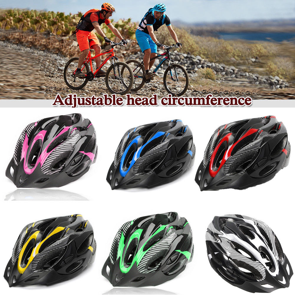 Adult Bicycle Helmet MTB Mountain Road Bike Skate Cyclocross Protect Sports Safety Adjustable Cycling Helmets Headwear