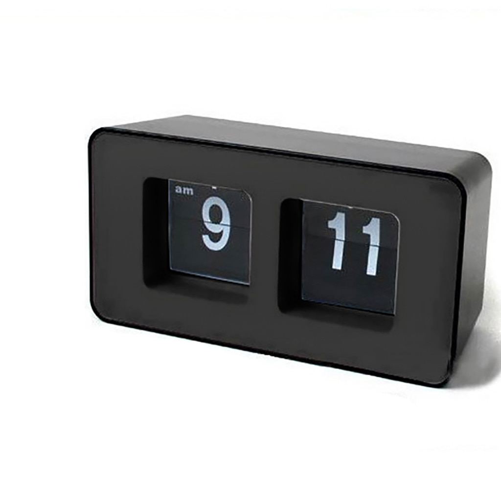 Auto Flip Clock Plastic 12 Hour Mode Modern Flip Digital Clock for Home Desktop Decor Alarm Clocks для дома