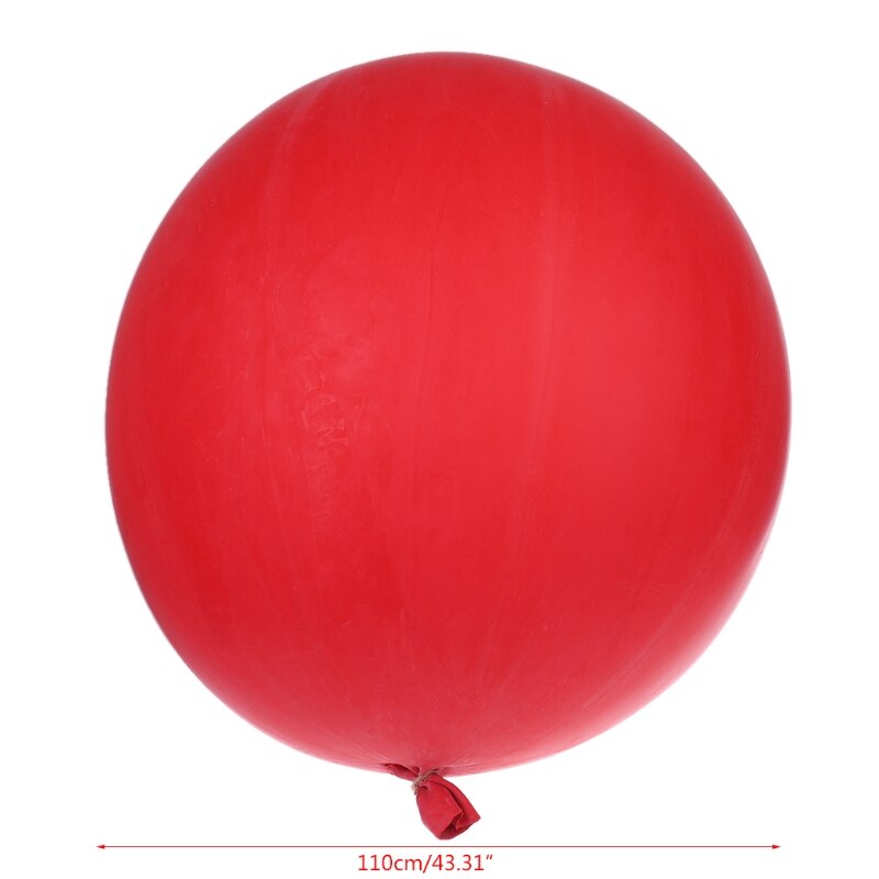 Uutuus 48 " superiso vesipallo lasten lelu kumi puhallettava ilmapallolelu vesipallo klassiset lelut punainen
