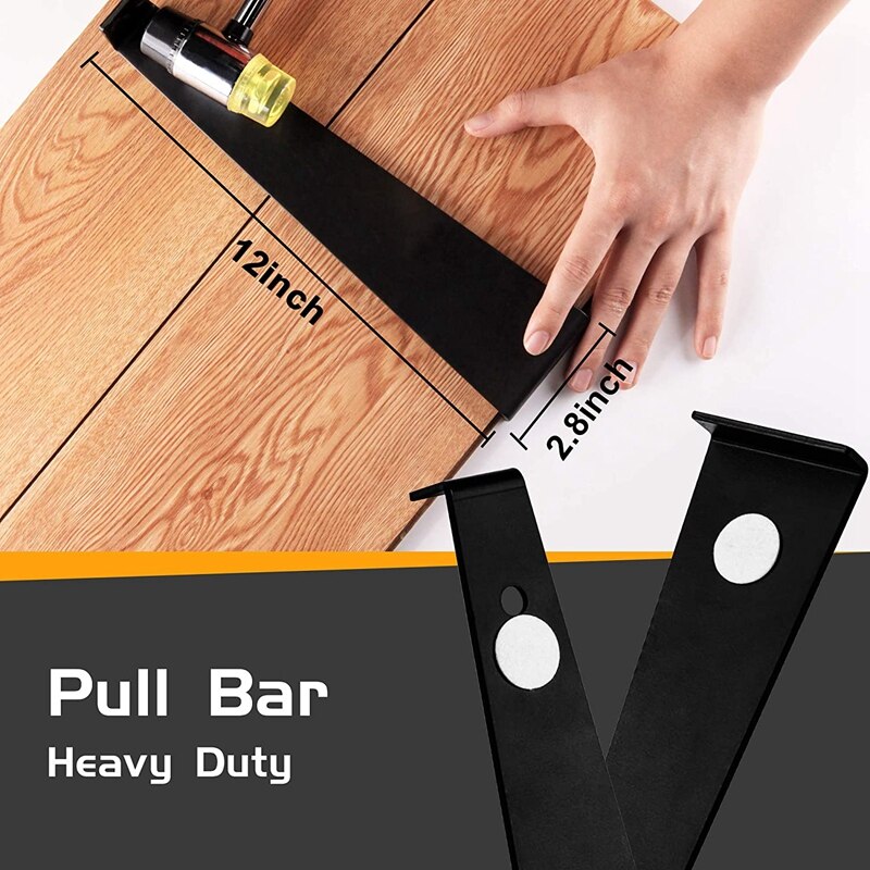 Laminaat Houten Vloeren Installatie Kit Met 30 Spacers, Pull Bar,Rubber Tikken Blok, dubbele Geconfronteerd Mallet, Kniebeschermers