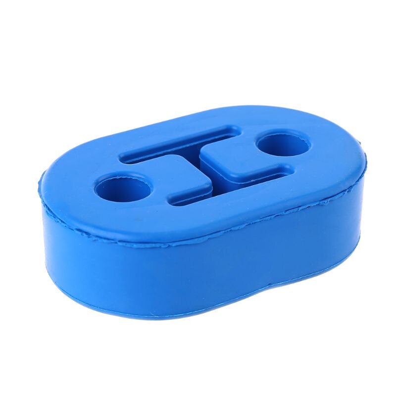 2x Heavy Duty Exhaust Hanger Bushing Support 2 Holes Bracket Rubber Mount E7CA