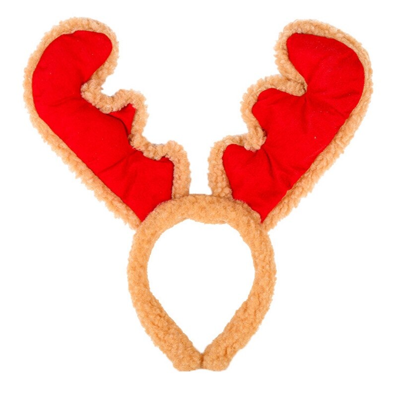 Elg hjorte horn pandebånd søde rensdyr gevirer hår bøjler accesorios navidad jul fest kostume forsyninger: 7