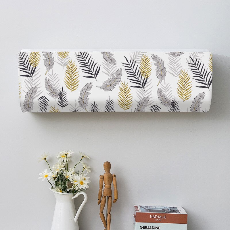 Elastische Airconditioner Cover Wandmontage Airconditioning Stofkap Stretch Airconditioning Protector Woonkamer Decor: H dust cover / 2HP 86x23x30cm