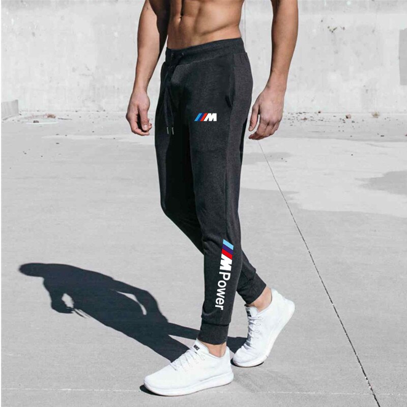 Gym Sweatpants Joggers Pants Men Casual Trousers Male Fitness Sport Workout Cotton Track Pants Autumn Winter Sportswear: XXL / 2