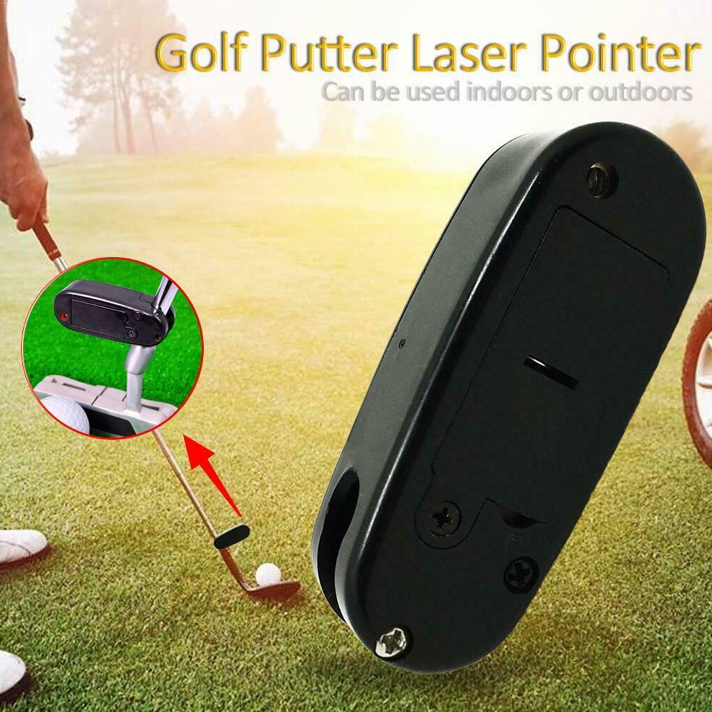 Golf putter pointer afstandsmåleværktøj minigolf putting træning sigtelinje øvelseshjælp