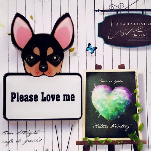 Hond Badge Broche - Acryl Pin - Kawaii Harajuku Stijl Decoratieve Kraag Sjaal Revers Pin: Style 11