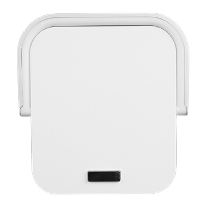 2-in-1 Table Lamp with Wireless Charger for iPhone - Foldable 5-Speed Warm Light Dock Station: White