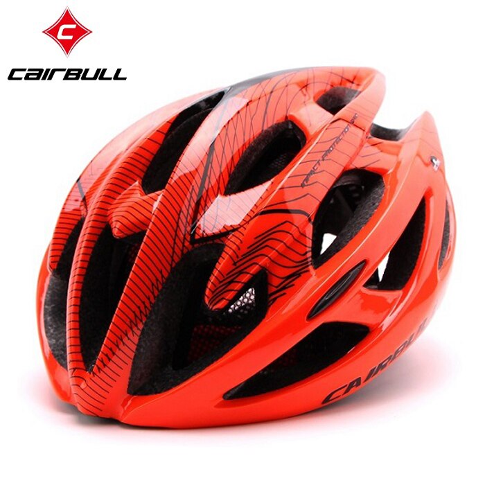 Ultraleicht Radfahren Helm mit Polarisierte Gläser Einstellbar Mountain Reiten Bike Kopf Schutz Helm Fahrrad Sport Helme: orange / SM(52-58cm)