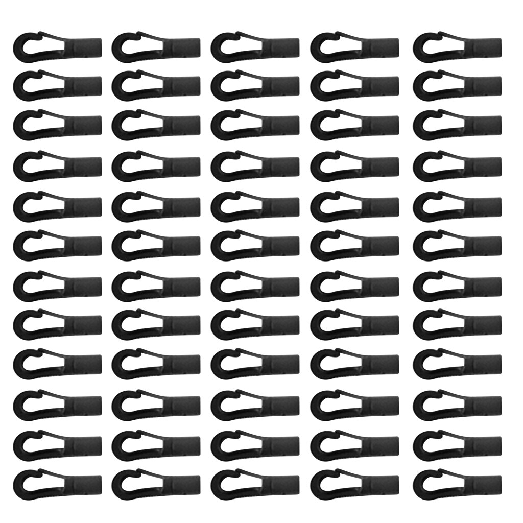 60 Stuks Plastic 5Mm Elastiek Bungee Shock Cord Karabijnhaak End