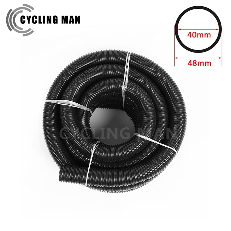 Inner Diameter 40mm Vacuum Cleaner Thread Hose Durable Flexible Replacement Vacuum Tube Bellows Straws Soft Pipe