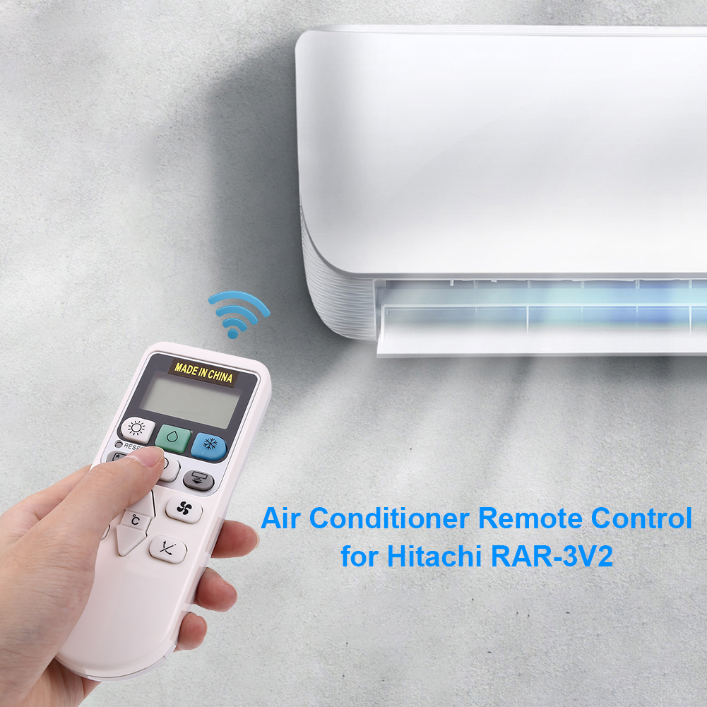 Air Conditioner Remote Control Replacement Air Conditioner Remote Control for Hitachi RAR-3V2 RAR-2P2 RAR-3U1