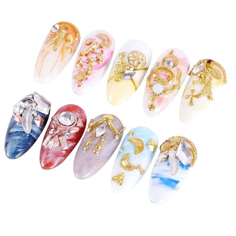 30 mønstre negle rhinestones sten ab farve rhinestone perler manicure til negle kunst dekorationer krystaller tilbehør