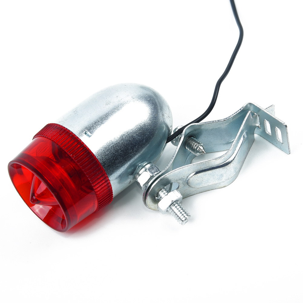 Lampa cykel bakljus ljusdelar retro 12v 6w klassisk dynamoglödlampa blinkers natt bak säkerhets spiralform kabelklämma. fäste