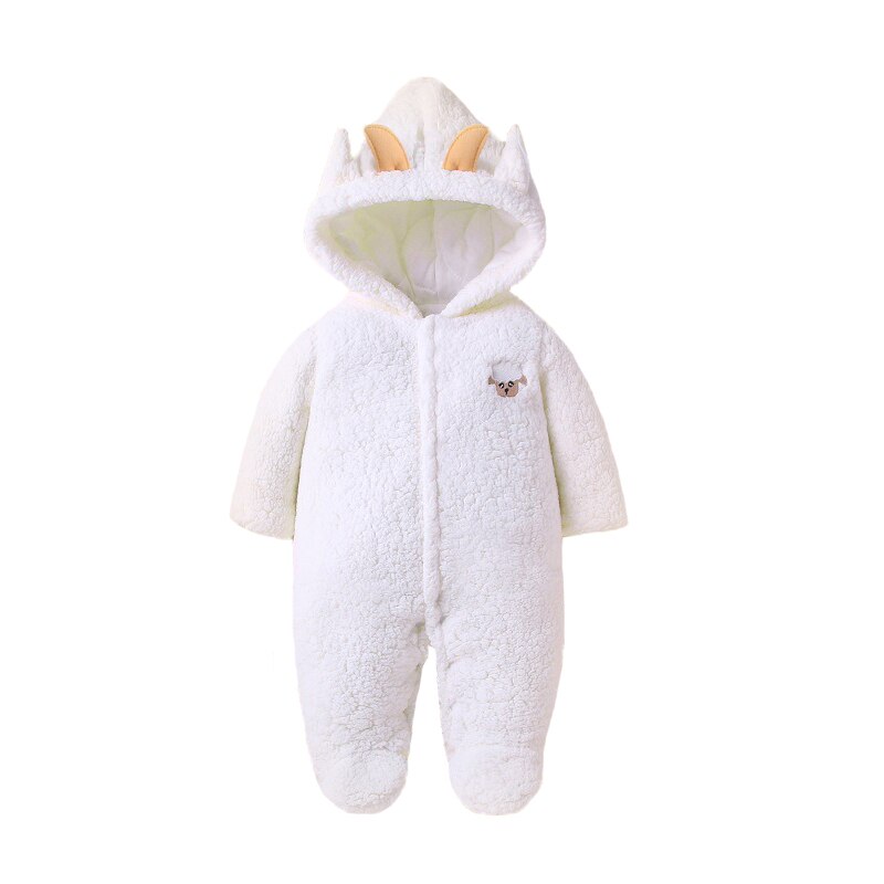 Macacão de algodão para bebês recém-nascidos, roupa de neve para inverno meninos e meninas, macacão infantil, 0-12 meses, novo, 2021