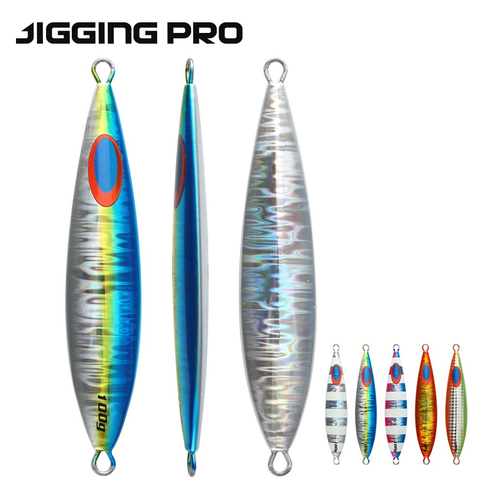 Jiggingpro 150G 200G Jigging Lokken Visgerei Trage Jig Zee Vissen Lokt Visaas Jigs
