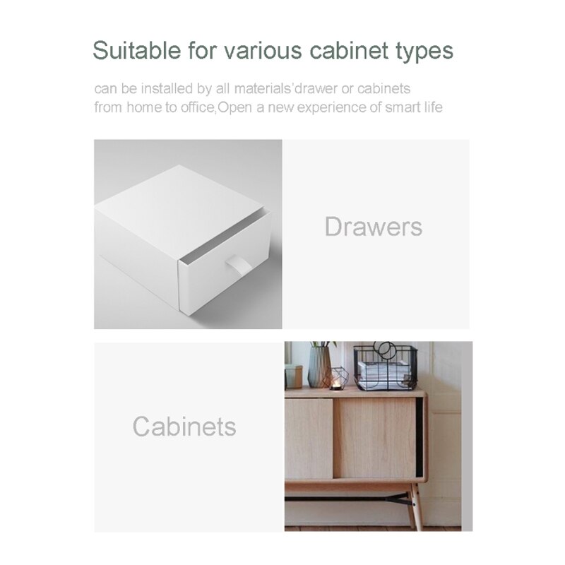 Tuya Smart Ladeblokkering App Bluetooth Lockless Onzichtbare Slot Archiefkast Lock Kast Lock Lade Schakelaar Automatische Vergrendeling