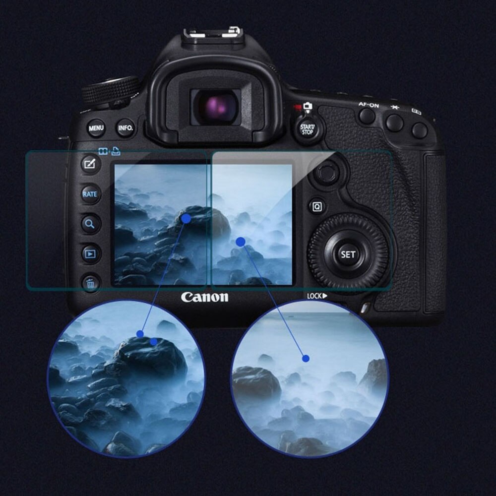 9H Lcd Camera Screen Protector Film Voor Sony A5000 A6000 A6300 A6400 A6500 A6600 RX0 Back Screen Dslr Glas camera Accessoires