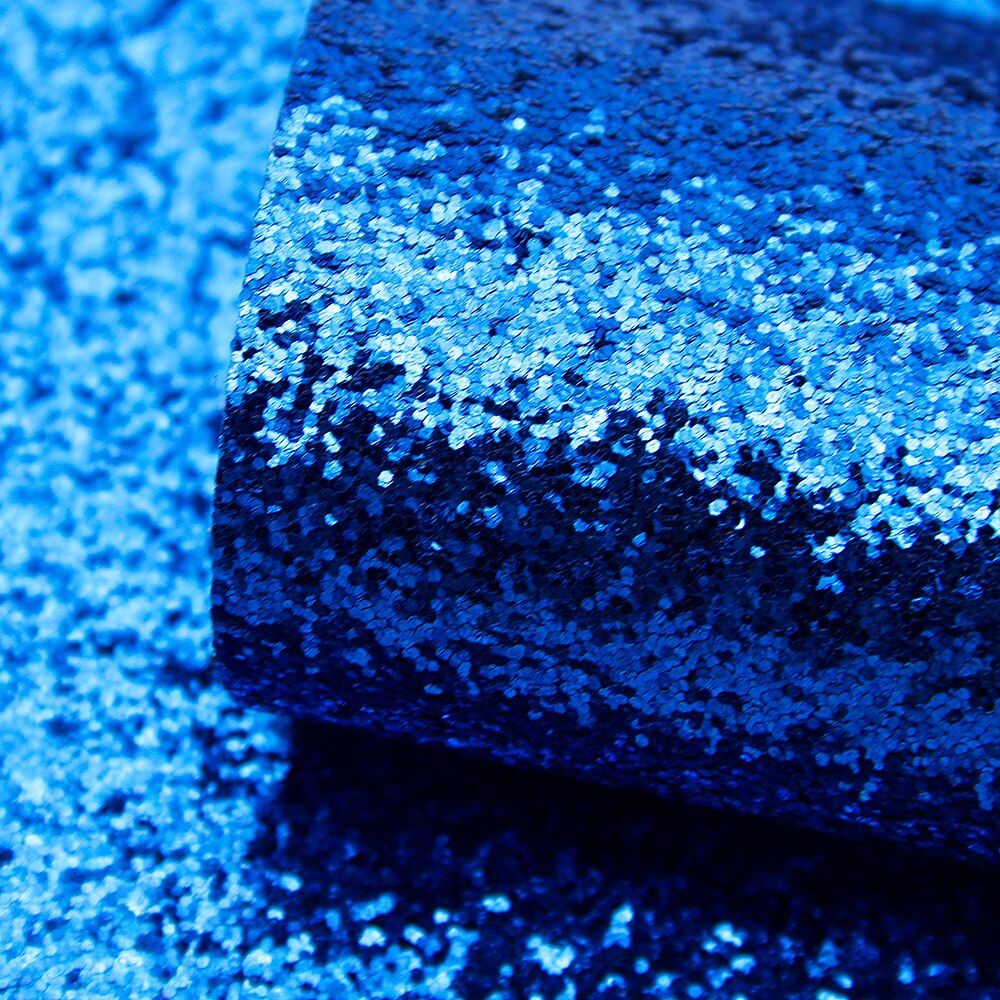 Royal Blue Series Faux Leather Sheets Solid Color Synthetic Leather Fabric Shimmer Glossy for DIY Handmade Materials Crafts: 1043367040