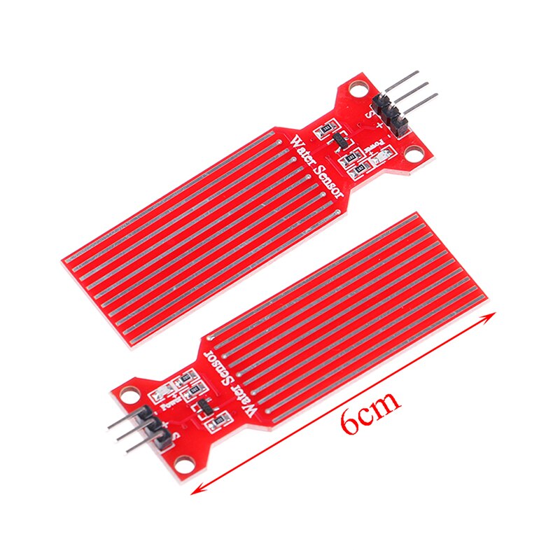 Rain Water Level Sensor Water Droplet Detection Depth For Arduino Compatible With 2560 2pcs 40mm x 16mm