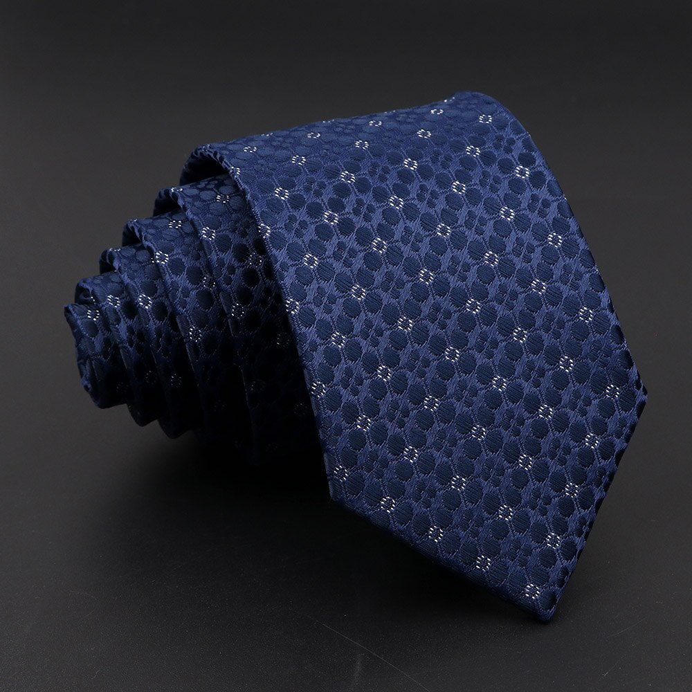 hommes classique rayure cravates mariage affaires cravates Jacquard cravate étroite fête costume formel chemise Gravatas accessoire: Corail Rouge