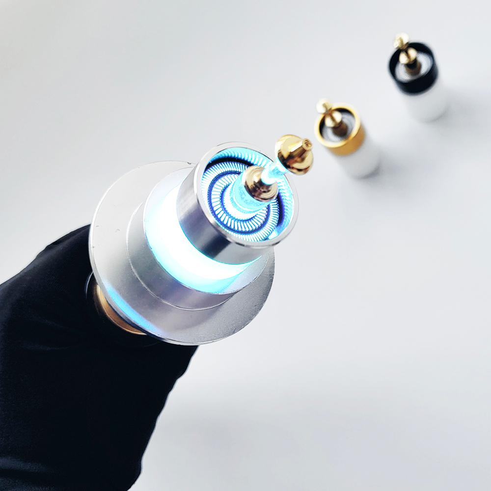 LGT Lichtschwert Klinge Stecker Metall Hohl drucken: Silber--1Zoll