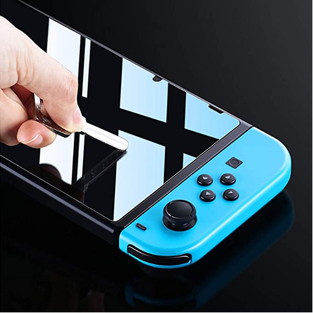 Protetor de tela de vidro temperado para nintend switch protetor de tela para a pele de proteção de tela de nintendos