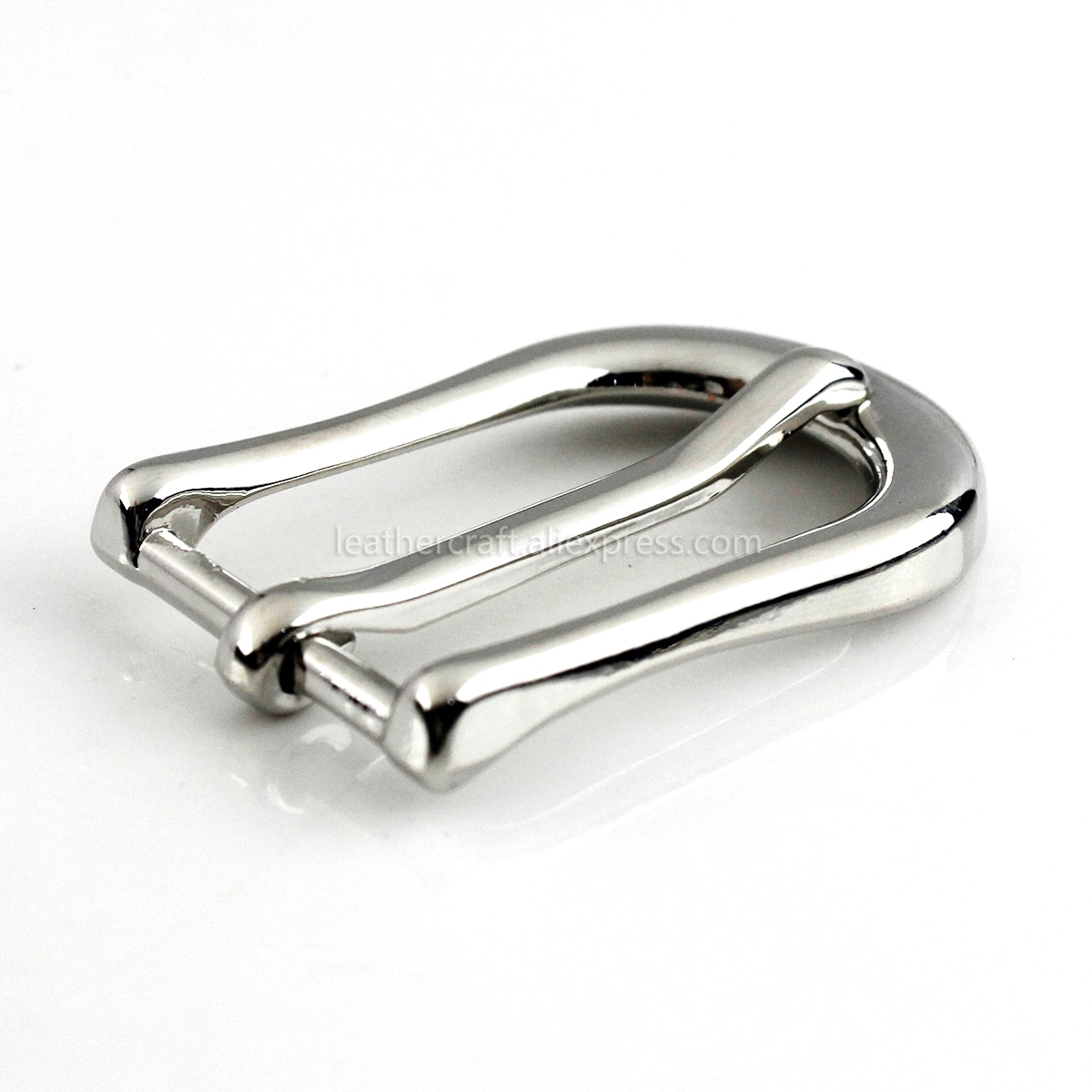 1 piezas 20mm Metal triglide cinturón hebilla centro medio Bar hombre solo Pin hebilla cinturón de cuero halter Ajuste de arnés