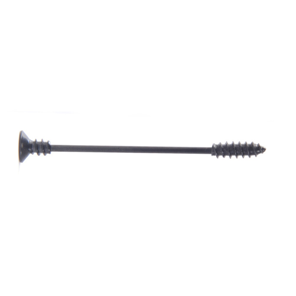 Серьги skrue industrielle stilladsbar øre brusk helix barbell piercing smykker: Sort